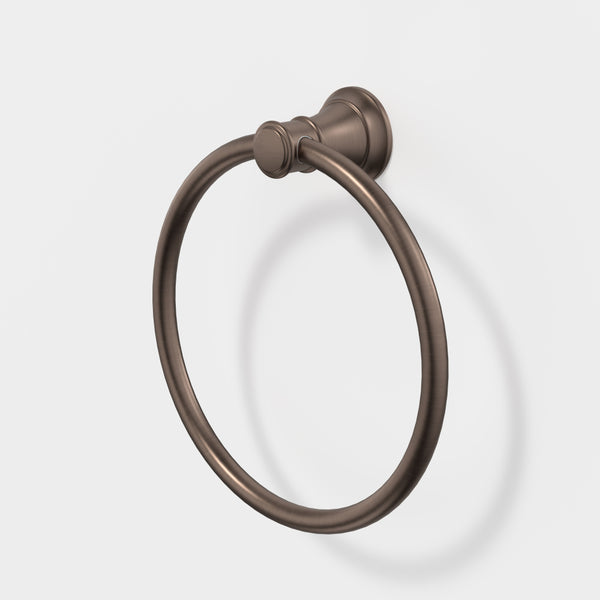 Caroma Riviere Towel Ring Brushed Bronze