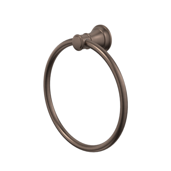 Caroma Riviere Towel Ring Brushed Bronze