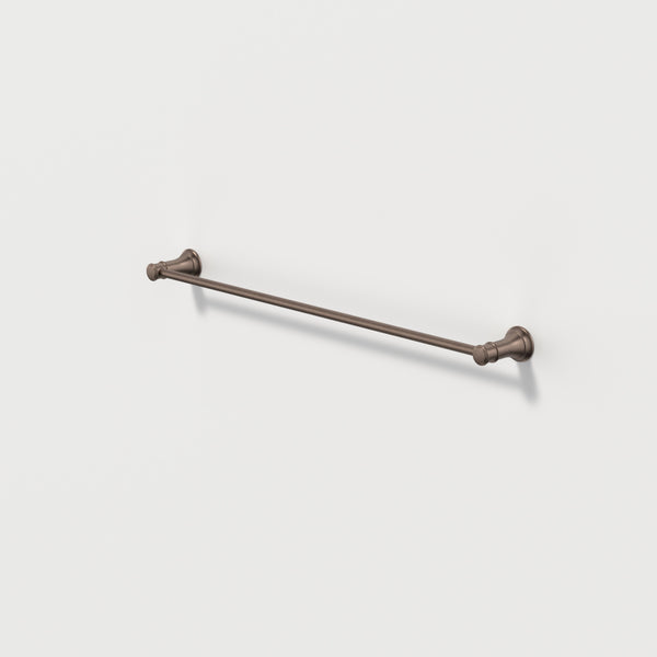 Caroma Riviere Single Towel Rail 600mm Brushed Bronze