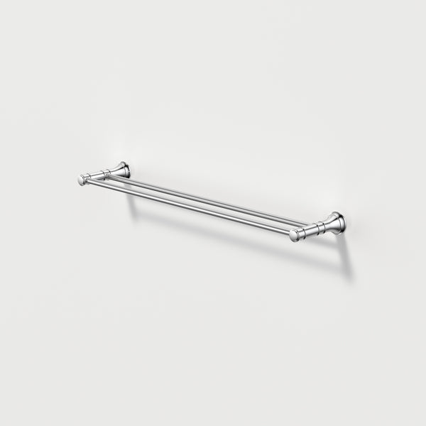 Caroma Riviere Double Towel Rail 600mm Chrome