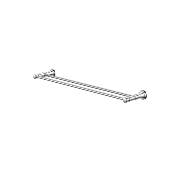 Caroma Riviere Double Towel Rail 600mm Chrome