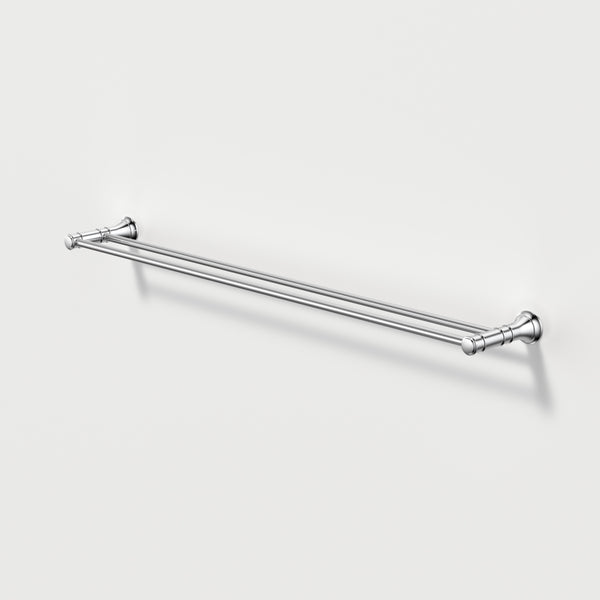 Caroma Riviere Double Towel Rail 800mm Chrome