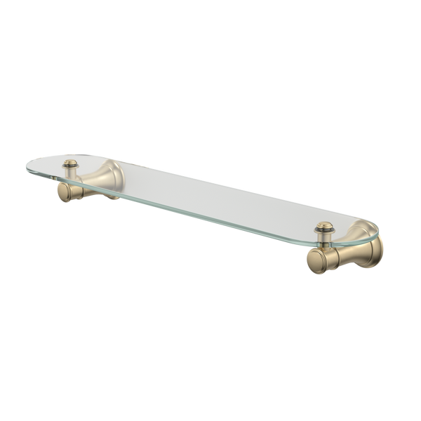 Caroma Riviere Bathroom Shelf Brushed Brass