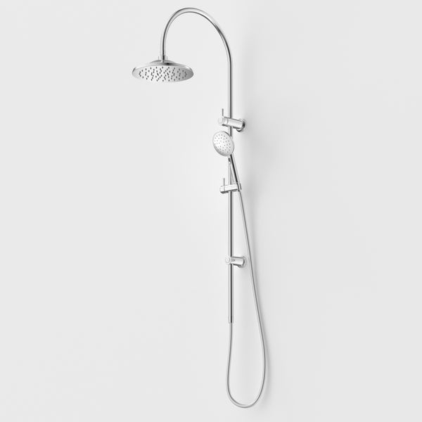 Caroma Riviere Rail Shower With Overhead Chrome