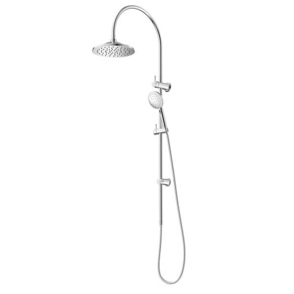 Caroma Riviere Rail Shower With Overhead Chrome