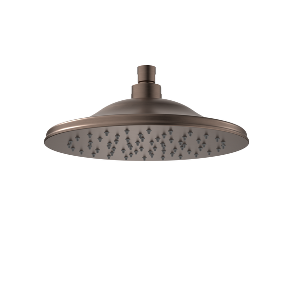 Caroma Riviere Rain Shower 250mm Brushed Bronze