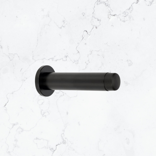 Zanda Skirting Fix Door Stop Matte Black