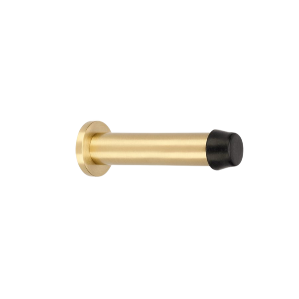 Zanda Skirting Fix Door Stop Satin Brass