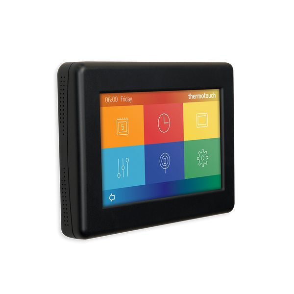 Thermogroup Thermotouch 4.3dC Dual Control Thermostat Black