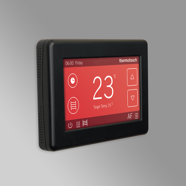 Thermogroup Thermotouch 4.3dC Dual Control Thermostat Black