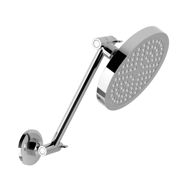 Pina All Directional Shower Arm & 150mm Round Rose  Chrome
