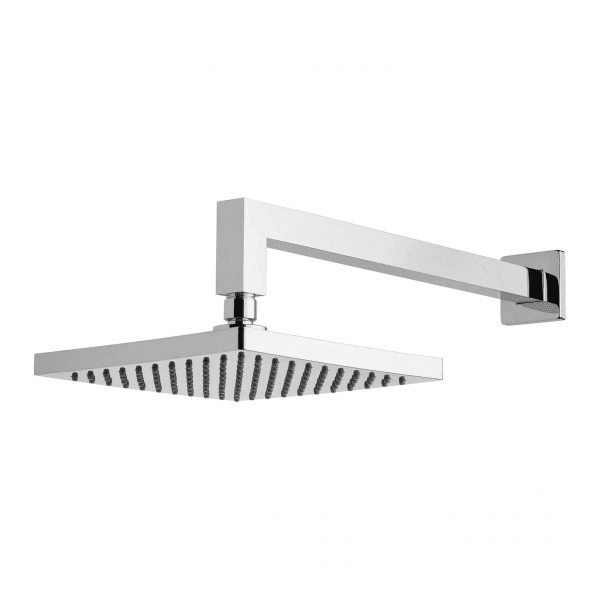 Phoenix Lexi Shower Arm 400mm & 200mm Square Rose Chrome