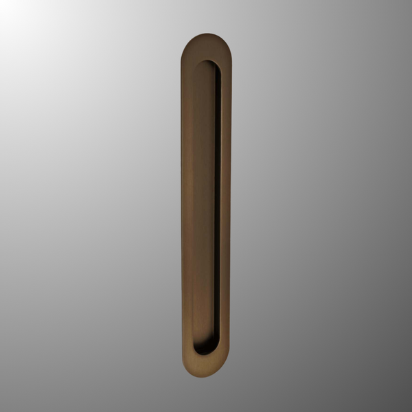 Zanda Duke Flush Pull 250mm Ember Bronze