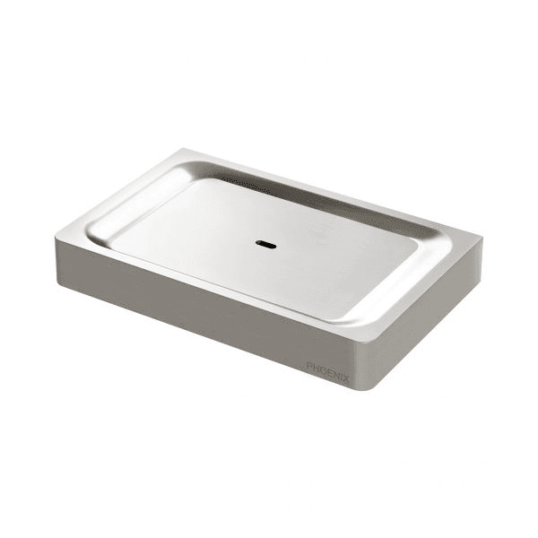 Phoenix Gloss Soap Dish Brushed Nickel