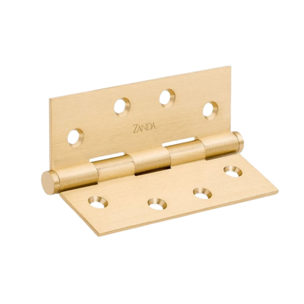 Zanda Door Hinge Satin Brass