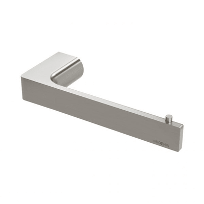 Phoenix Gloss Toilet Roll Holder Brushed Nickel