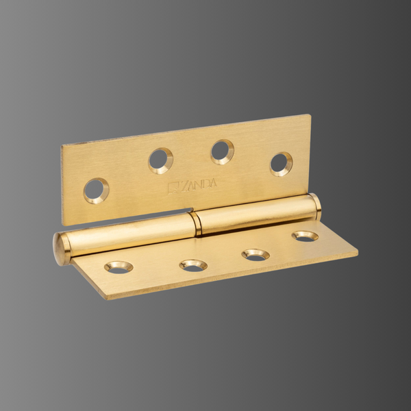 Zanda Lift-off Door Hinge (Right Hand) Satin Brass