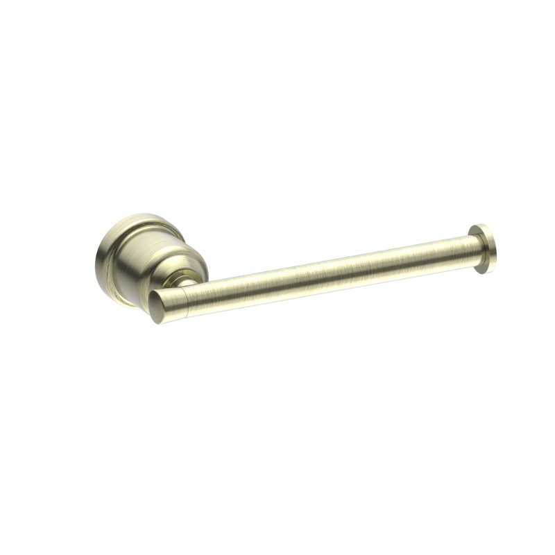 York Toilet Roll Holder Aged Brass