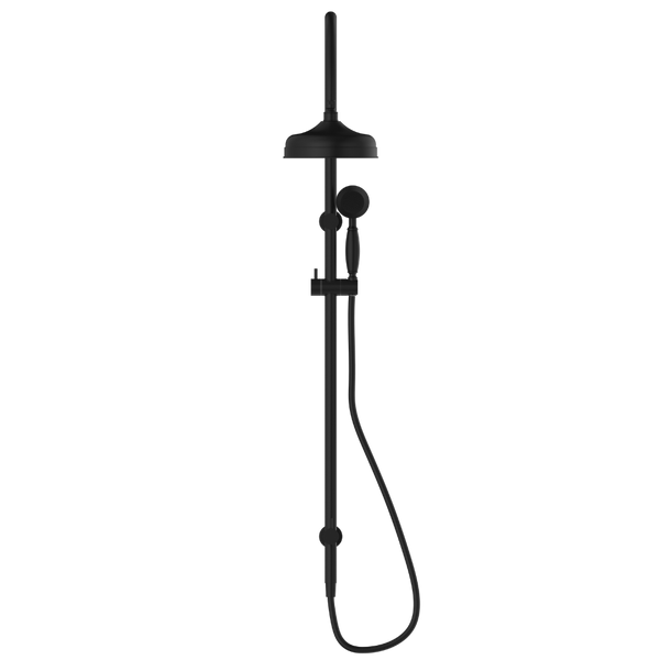 Nero York Twin Shower with Metal Hand Shower Matte Black