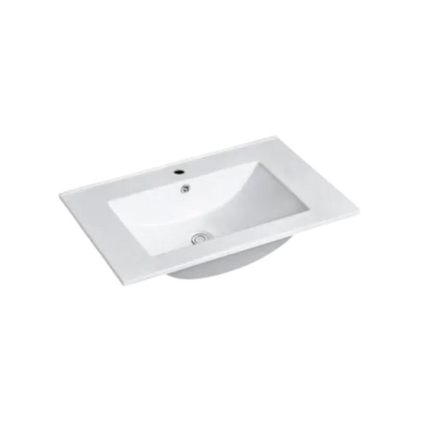 Otti Laguna Mark II 600mm Matte White Wall Hung Vanity