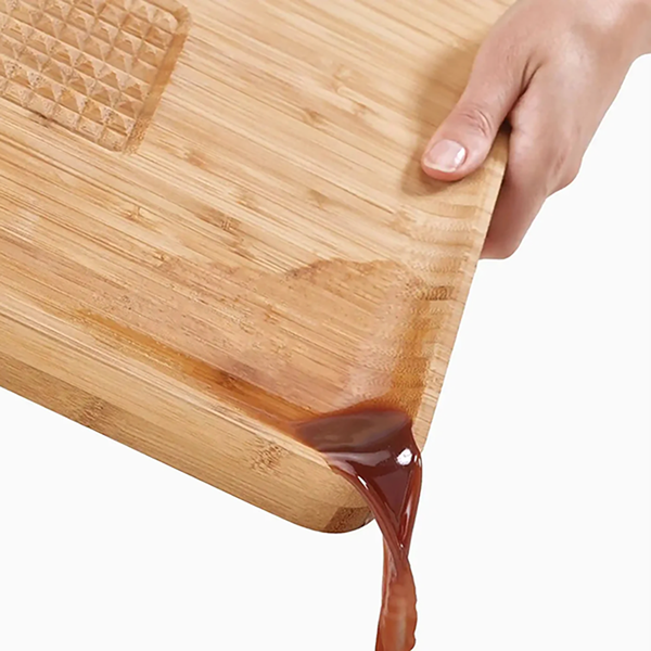 Joseph Joseph Cut&Carve Bamboo Chopping Board