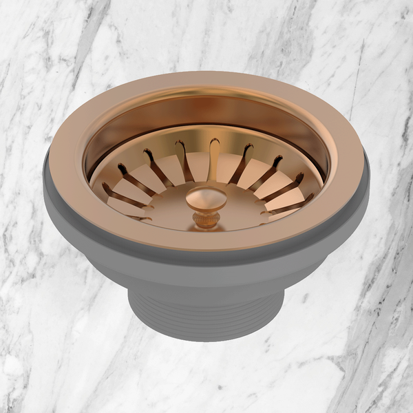 Abey Plug & Waste 90x50mm Artisan Copper