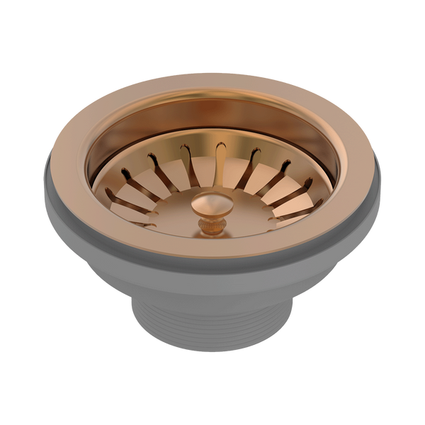 Abey Plug & Waste 90x50mm Artisan Copper