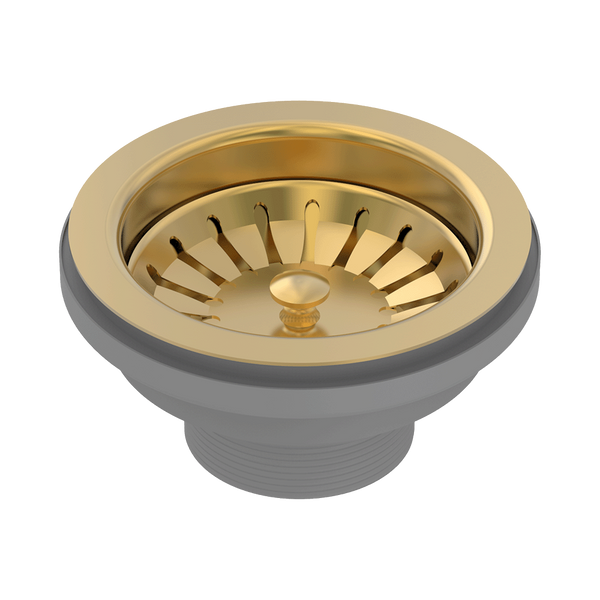 Abey Plug & Waste 90x50mm Eureka Gold