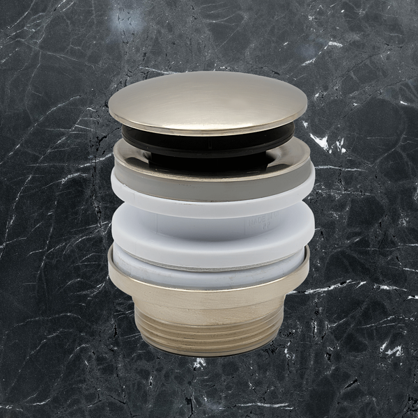 Abey Plug & Waste 40mm Brushed Nickel
