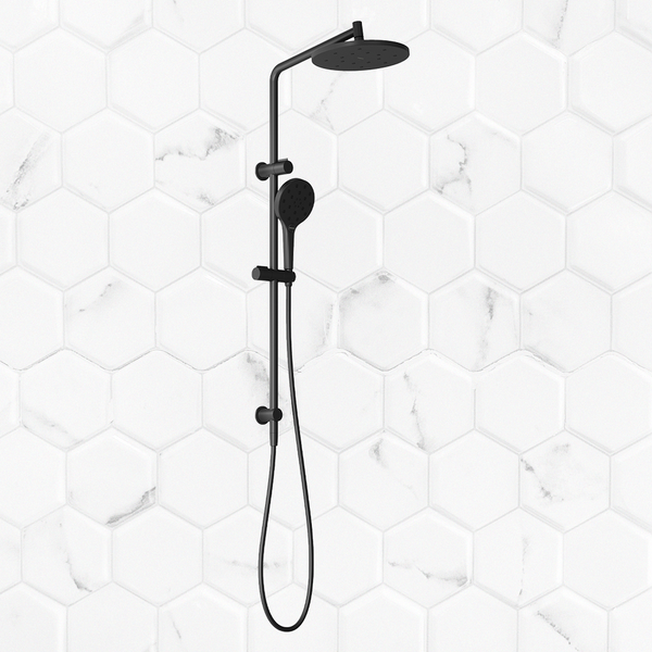 Phoenix Ormond Twin Shower 4 Star Matte Black