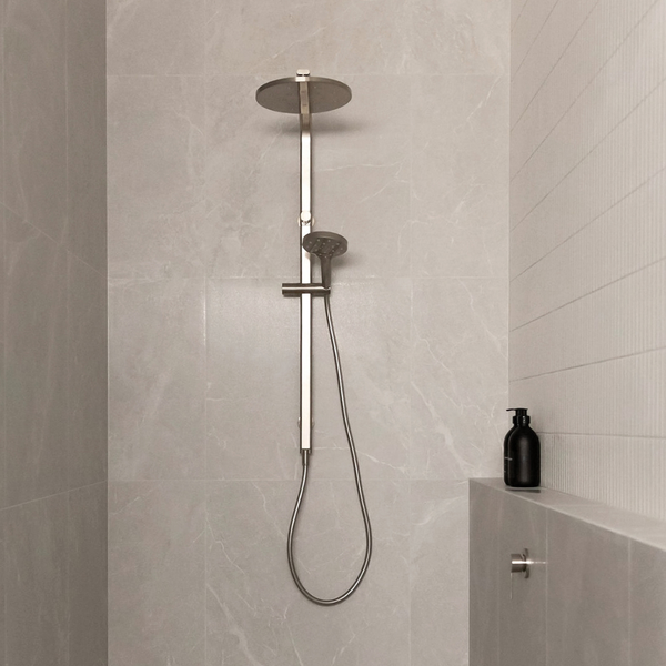 Phoenix Oxley Twin Shower 4 Star Brushed Nickel