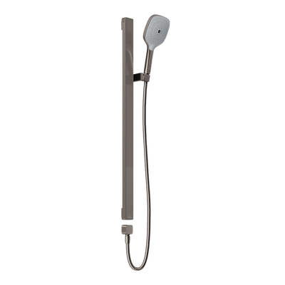 Argent Infinity Shower Rail Set Gunmetal