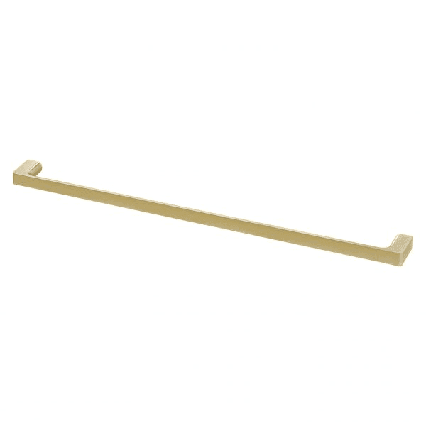 Phoenix Gloss Single Towel Rail 800mm Brushed Gold