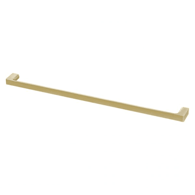 Phoenix Gloss Single Towel Rail 800mm Brushed Gold