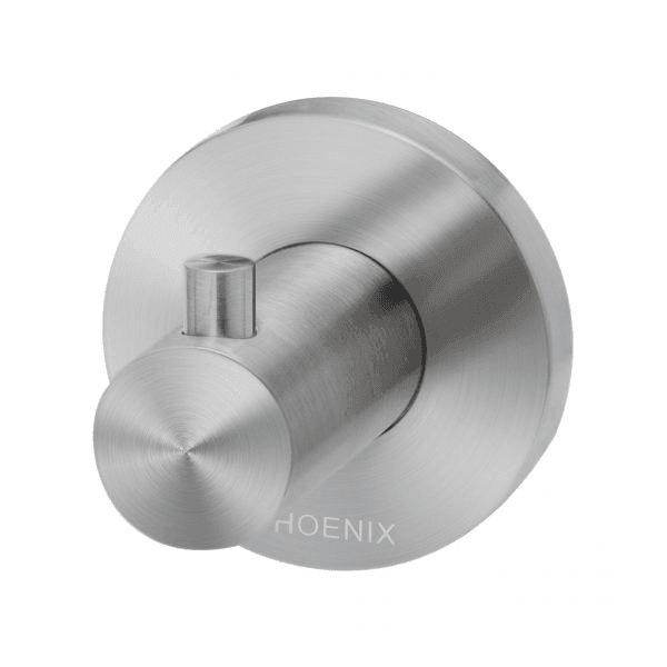 Phoenix Radii SS 316 Robe Hook Round Plate Stainless Steel