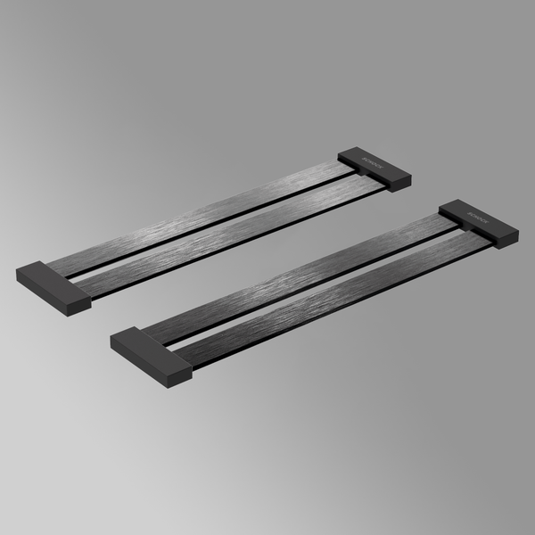 Schock 2x2 Design Drip Brushed Black Metallic