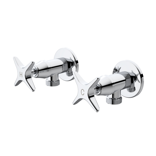 Caroma Elegance II Washing Machine Set Chrome Lead Free