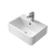 Caroma Cubus Wall Basin 1 Taphole White