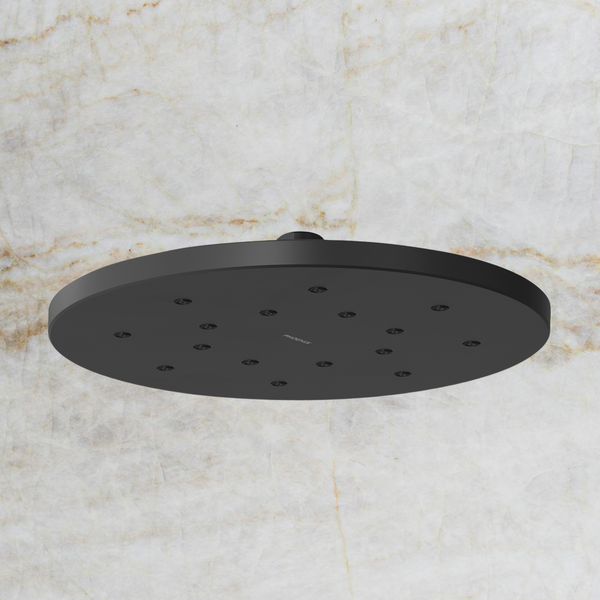 Phoenix LuxeXP Shower Rose 250mm Round Matte Black