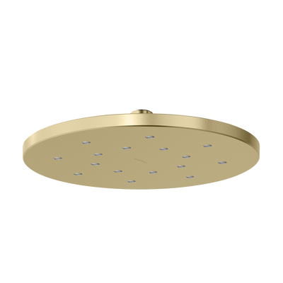 LuxeXP Shower Rose 250mm Round Brushed Gold