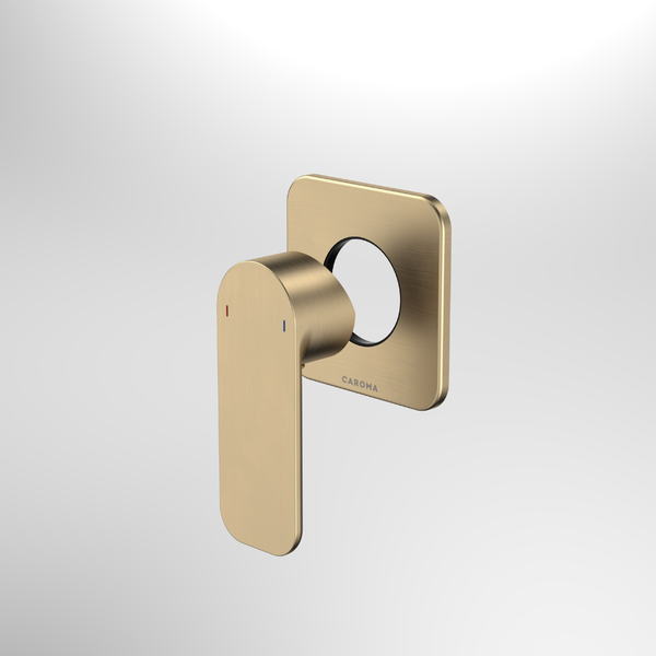 Caroma Luna Bath/Shower Mixer Trim Kit Brushed Brass