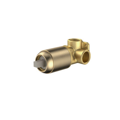 Caroma Luna Bath/Shower Mixer Inwall Body Brushed Brass