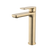 Caroma Luna II Mid Basin Mixer Brushed Brass Lead Free