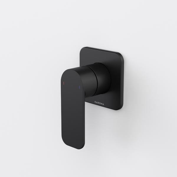 Caroma Luna II EasySwitch Bath/Shower Mixer (Complete Kit) Satin Black Lead Free