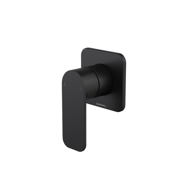 Caroma Luna II EasySwitch Bath/Shower Mixer (Complete Kit) Satin Black Lead Free