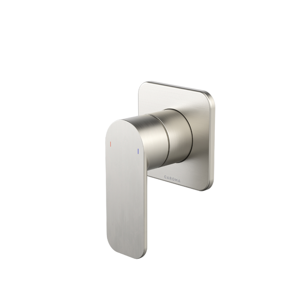 Caroma Luna II EasySwitch Bath/Shower Mixer (Complete Kit) Brushed Nickel Lead Free