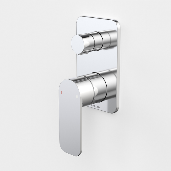 Caroma Luna II EasySwitch Bath/Shower Mixer with Diverter (Complete Kit) Chrome Lead Free
