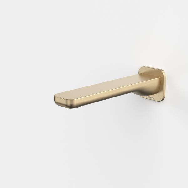 Caroma Luna II Basin/Bath Outlet 180mm Brushed Brass Lead Free