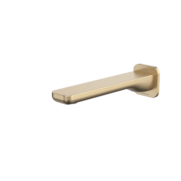 Caroma Luna II Basin/Bath Outlet 180mm Brushed Brass Lead Free