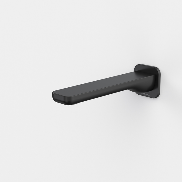 Caroma Luna II Basin/Bath Outlet 180mm Satin Black Lead Free